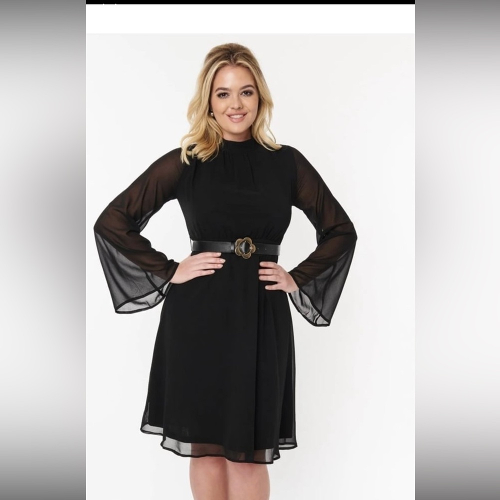 Voodoo Vixen Black Dress